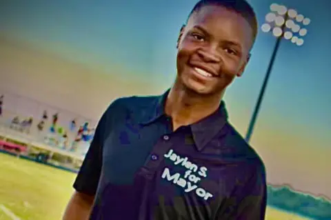 Handout/ Facebook Jaylen Smith at a stadium