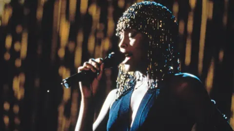 Getty Images The late Whitney Houston performs in the 1992 film The Bodyguard