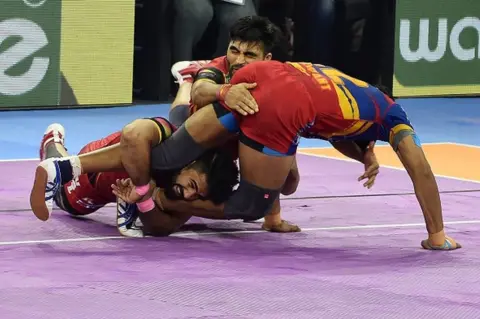Getty Images Pro kabaddi match