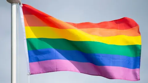 Getty Images A rainbow flag