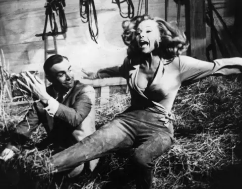Getty Images Sean Connery in Goldfinger with Honor Blackman