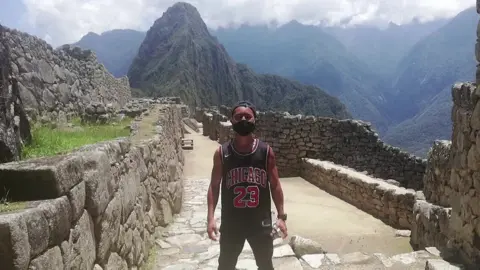 Reuters Jesse Katayama at Machu Picchu