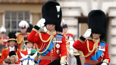 PA Media Prince William rides on horseback