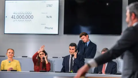 Reuters Bidding at the auction