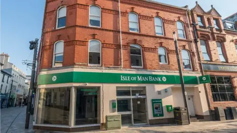GOOGLE Isle of Man Bank in Regent Street in Douglas