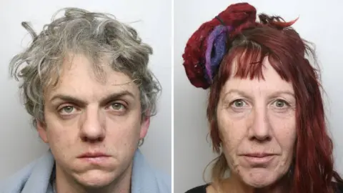 Dyfed Powys Police Tristan Dixon and Susan Bagshaw mugshots