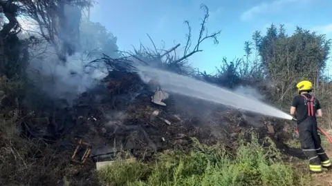 Jersey Fire and Rescue A photo of the incident