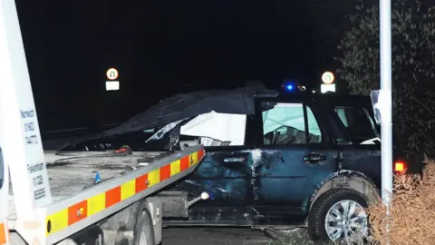 Archant/Chris Bishop Duke of Edinburgh's crashed vehicle