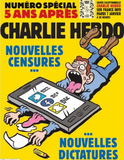 EPA Charlie Hebdo cover