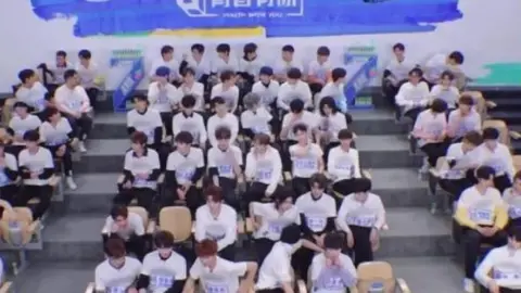 IQIYI Youth With You contestants get the logos blurred out of their tops