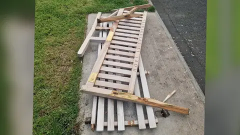 Nottingham City Council Vandalised After Life bench