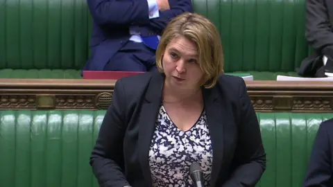 HOC Karen Bradley speaking in the House of Commons