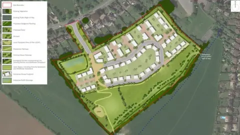 Persimmon Homes Plans of the development