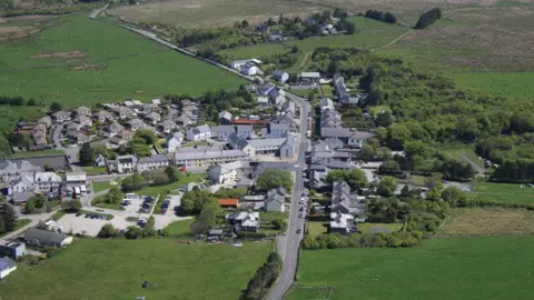 BBC Princetown from above