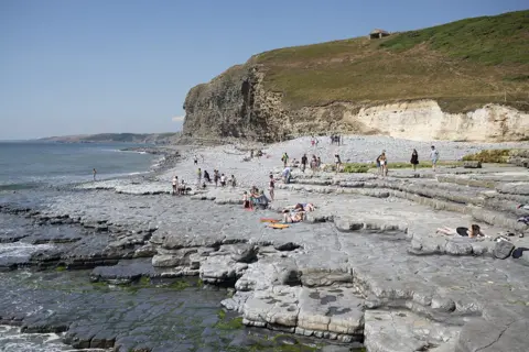 Jon Pountney The coast at Monknash