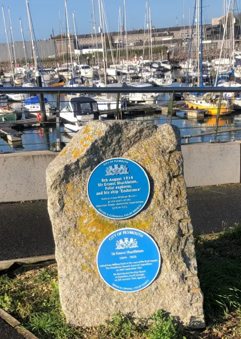 Devon and Cornwall Polar Society Plaques