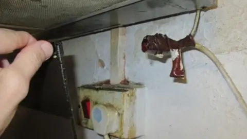 Sheffield Council Defective wiring