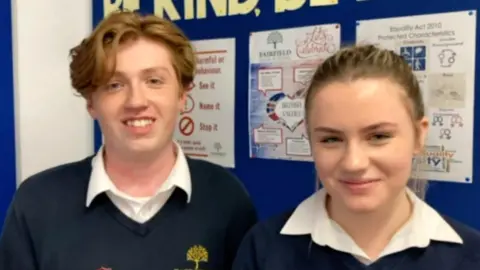 BBC Ben and Esme, both 15