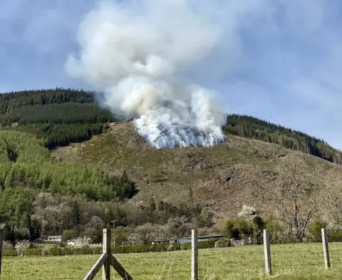 CFRS Thornthwaite wildfire