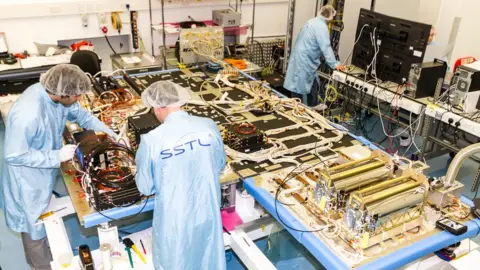 Philip Davies/SSTL Galileo satellite