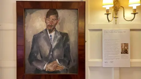 Nottingham City Council Portrait of DH Lawrence