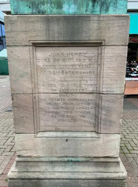 Leicester City Council Plinth