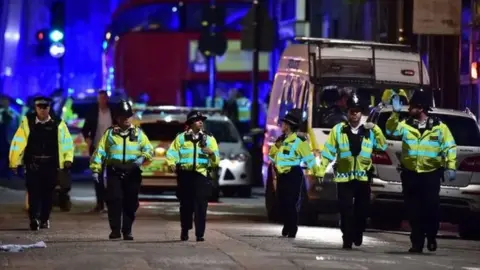 PA Police at London Bridge