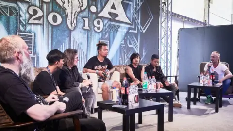 Dominik Probst The band give a Q&A