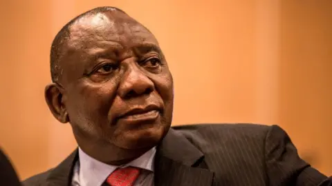 Getty Images Cyril Ramaphosa
