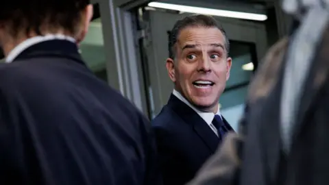 Getty Images Hunter Biden testified to Congress in private last month