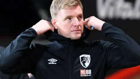 Bournemouth manager Eddie Howe