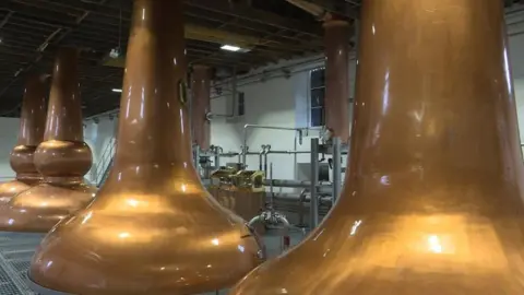 BBC Whisky stills