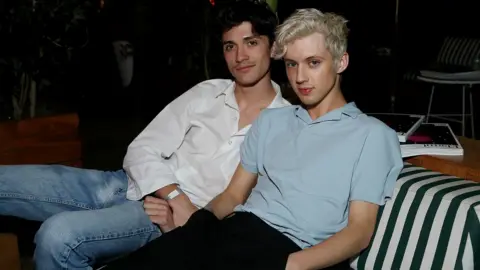 Getty Images Jacob Bixenman and Troye Sivan