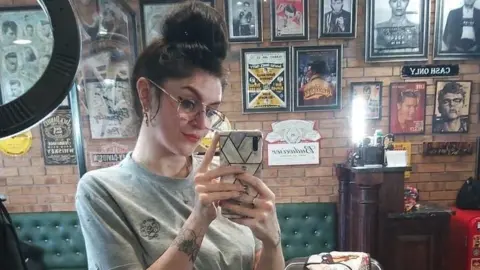 Jan Spencer 25-year-old Jan works as a barber