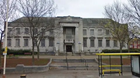 Google Birkenhead's central library