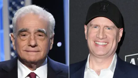 Getty Images Martin Scorsese and Kevin Feige