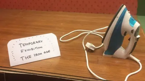 Royston Museum Museum joke display