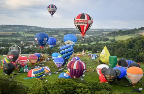 PA Media Bristol Balloon Fiesta