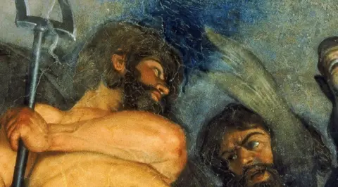 Alamy Detail from Caravaggio's mural