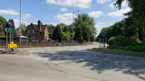 BBC The Walton roundabout