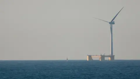 Getty Images Floating turbine