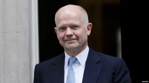 Reuters Former foreign secretary Lord Hague