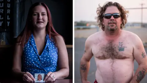 Two portraits of people