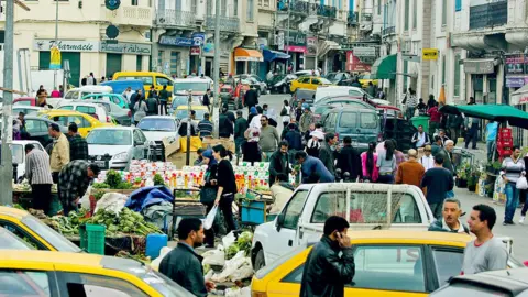 Getty Images Tunis street