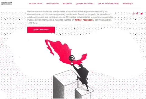 Verificado 2018 Verificado 2018 is asking Mexicans to participate in a project to sniff out fake news