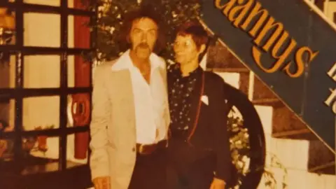 Family picture Laura's grandfather and grandmother