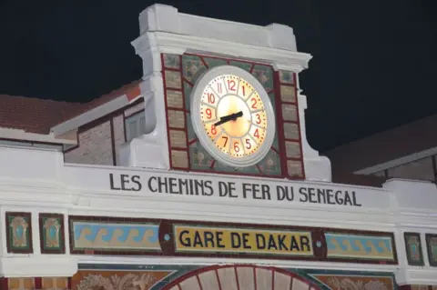 Anadolu Agency People attend opening ceremony of the first section of the Dakar regional express train linking the capital to Diamniadio, on January 14, 2019 in Dakar, Senegal. When completed, the Regional Express Train will link Dakar to the new Blaise Diagne International Airport.