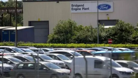AFP/Getty Images The Bridgend Ford plant