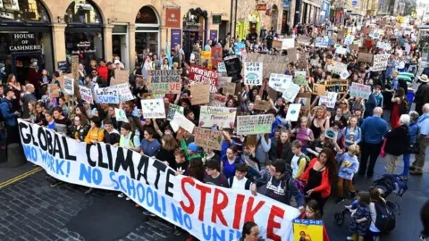 Getty Images Climate strike