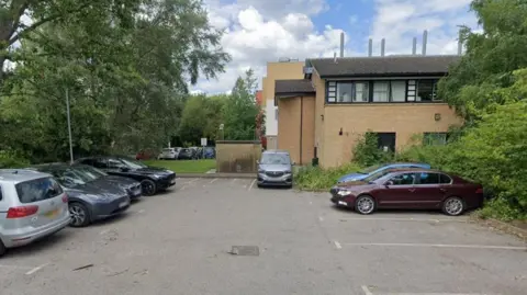 Google A car park at the University of York